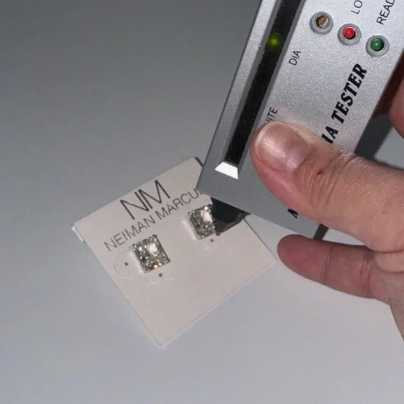 4ct Radiant Cut Earrings - Picture 11 of 12